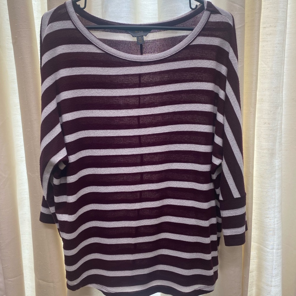 Petite medium dolman sleeve blouse